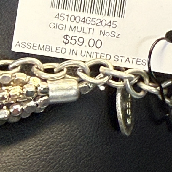 Chico's Multi-Strand Silver Necklace - Picture 6 of 6